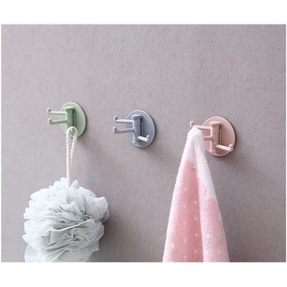 Móc treo đồ dán tường 3 chấu