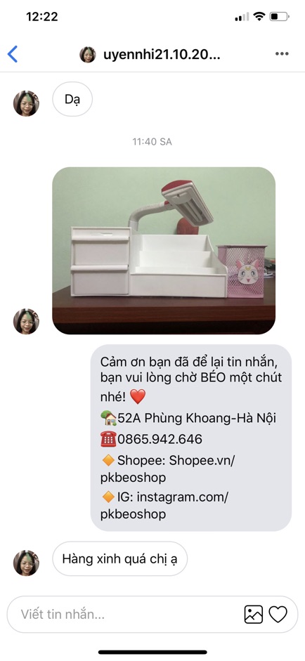 Kệ decor xinh xắn , kệ đựng mỹ phẩm đa năng , đồ dùng học tập