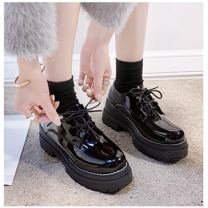 Giày Oxford Nữ Đế 6 phân Kiểu dáng châu Âu | BigBuy360 - bigbuy360.vn