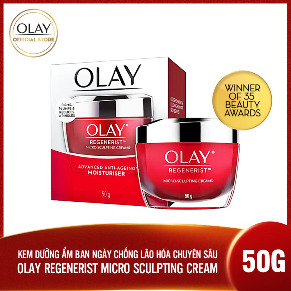 Kem dưỡng ẩm ban ngày chống lão hóa Olay Regenerist Micro Sculpting Cream 50g