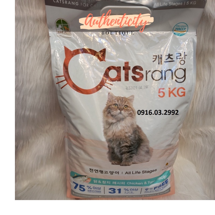 Thức ăn cho mèo catsrang 5kg