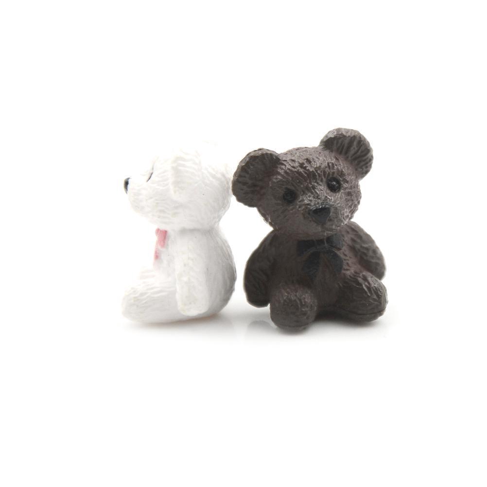 Set 4 Mô Hình Gấu Mini Trang Trí Tiểu Cảnh