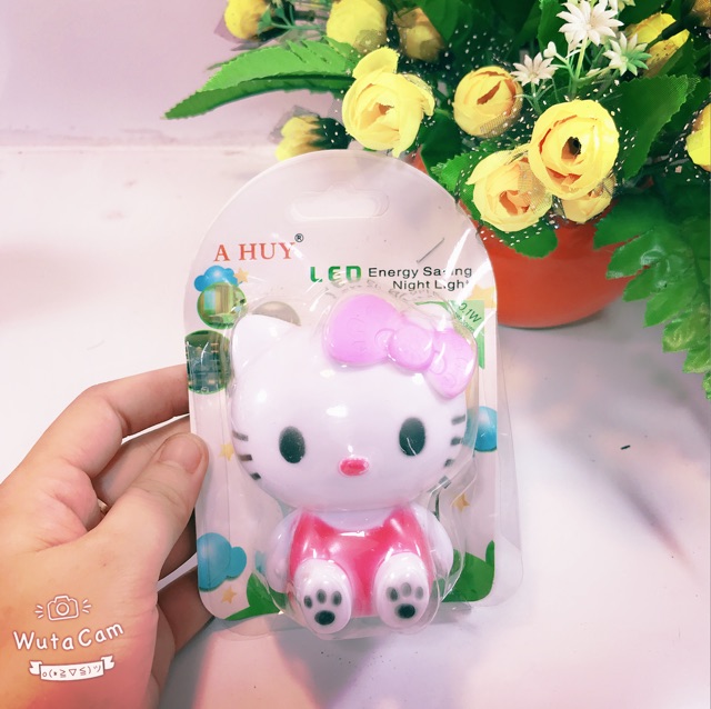 Đèn ngủ hình mèo hello kitty