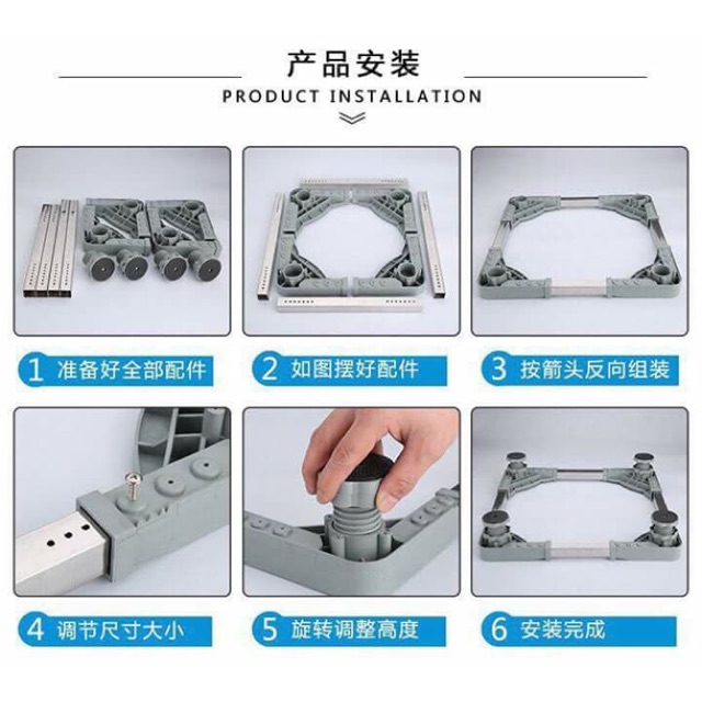 KỆ ĐỂ MÁY GIẶT TỦ LẠNH ĐA NĂNG