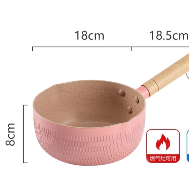 CHẢO CHỐNG DÍNH ĐÁY SÂU NHẬT SIZE 18cm