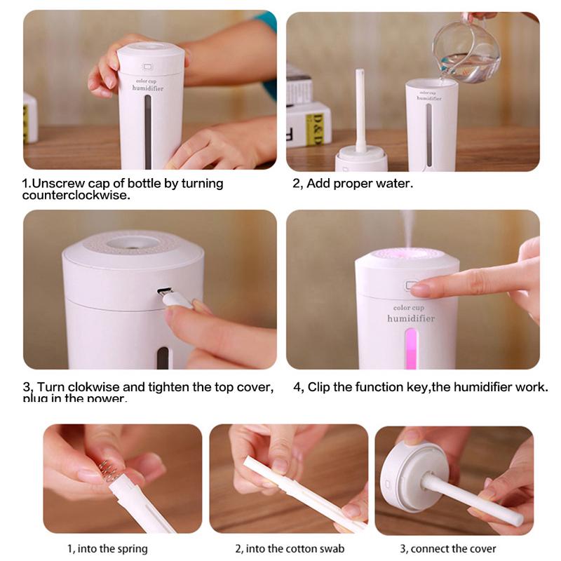 [GB.TECH] Humidifier Purifier Diffuser Atomizer / Ultrasonic Aromatherapy Air Purifying Moisturizer