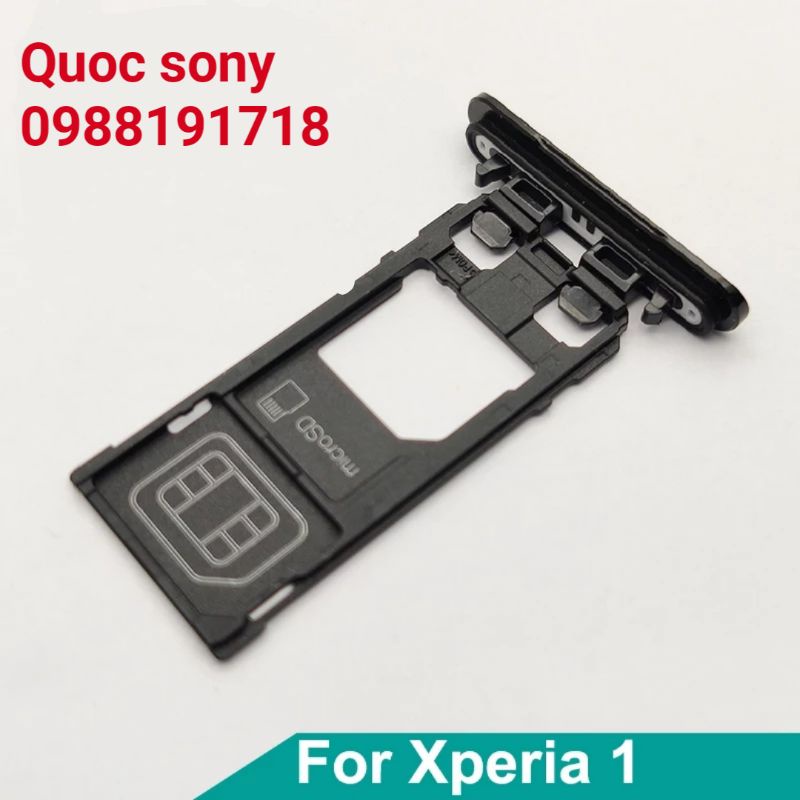 Nắp khay sim chính hãng xperia 1
