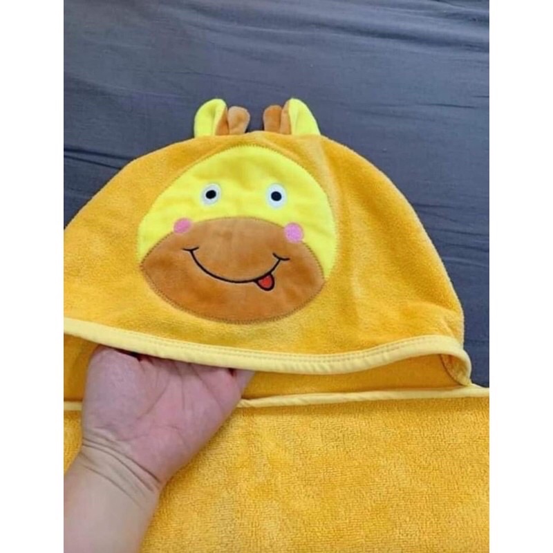 Áo choàng hươu cao cổ cho bé