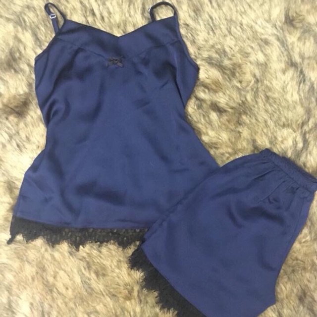 Set đồ bộ ngủ lụa satin