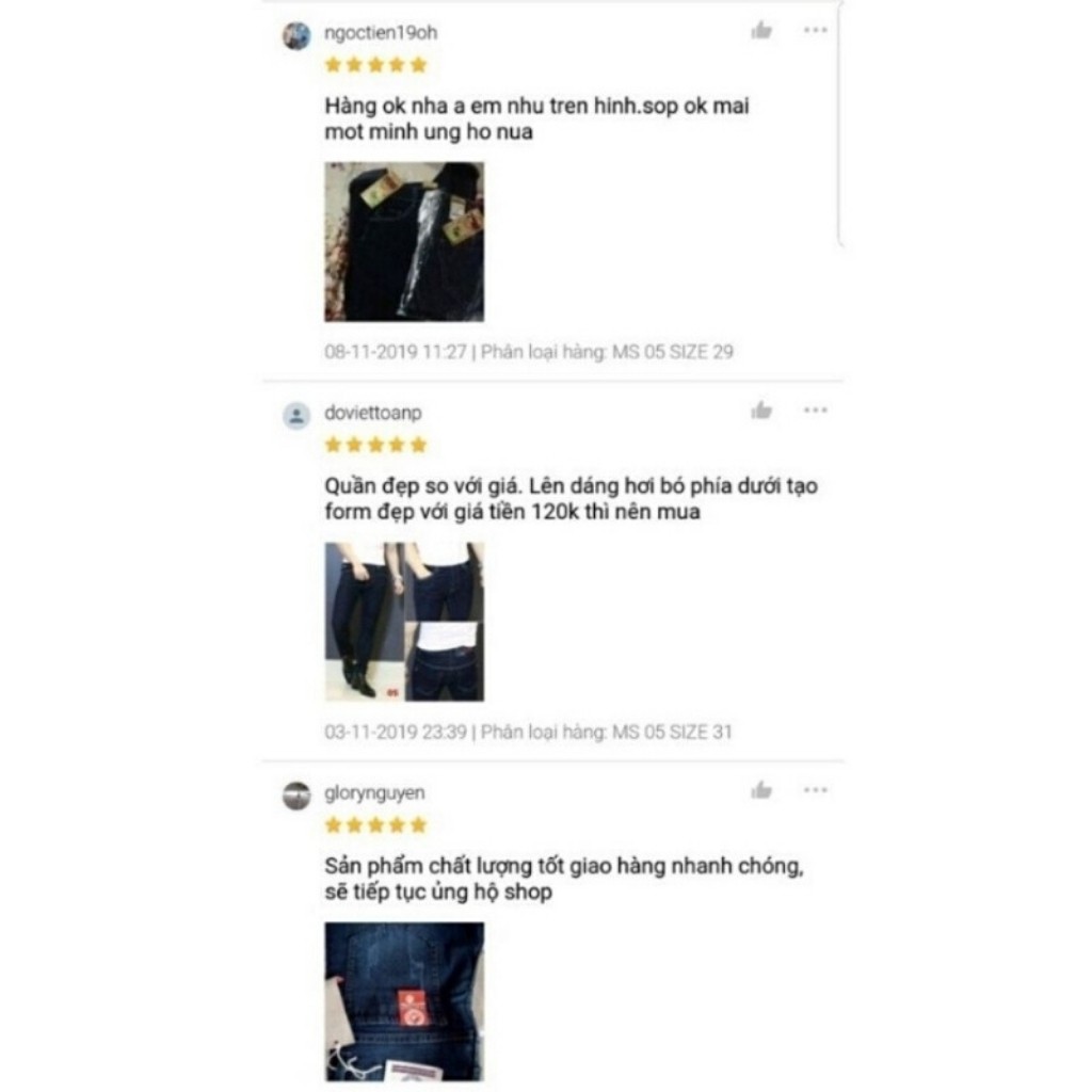 Quần Jean Nam Chất Bò VNXK AD05TG Xanh Trơn Cao Cấp Trẻ Trung Cá Tính (44-70KG) | BigBuy360 - bigbuy360.vn