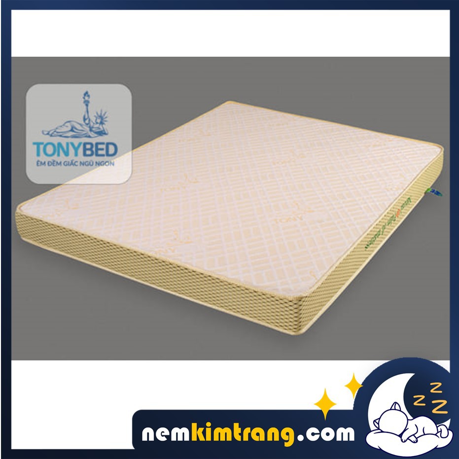 [FREE SHIP] Nệm Cao Su Dầu Cọ Natural Tonybed - CHÍNH HÃNG, BẢO HÀNH 15 NĂM