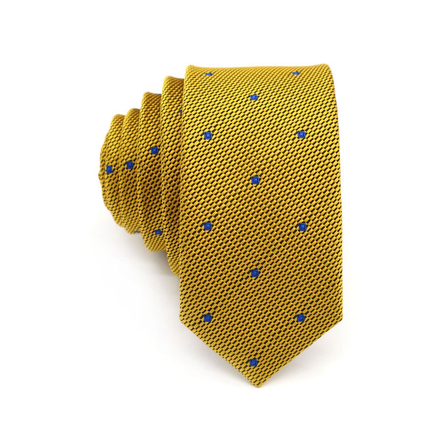 Cà Vạt 5CM Họa Tiết Chấm Bi Chất Lượng Cao Cho Nam