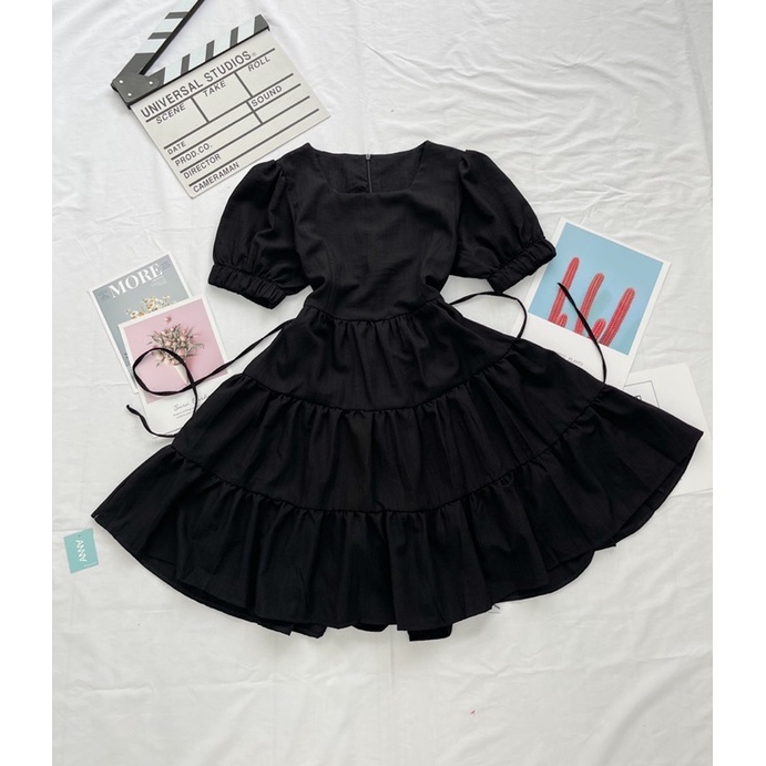 Đầm doll tầng 3 màu