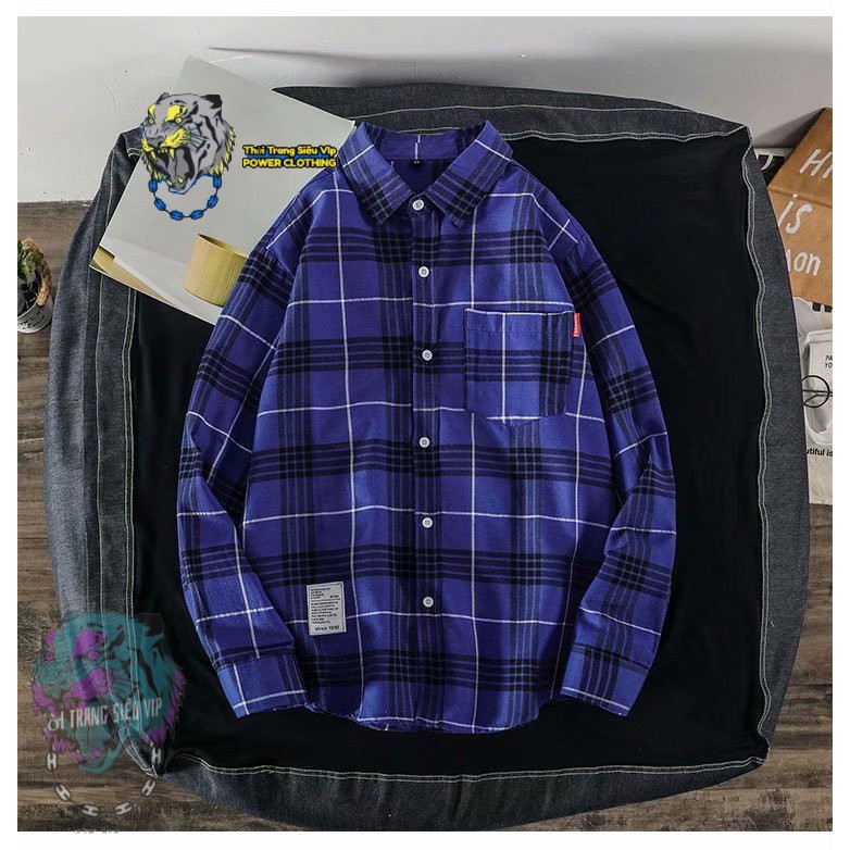 Áo Sơ Mi Kẻ Sọc Nam Đẹp Trai Phong Cách Hàn Quốc Giản Dị Dễ Phối Đồ | BigBuy360 - bigbuy360.vn