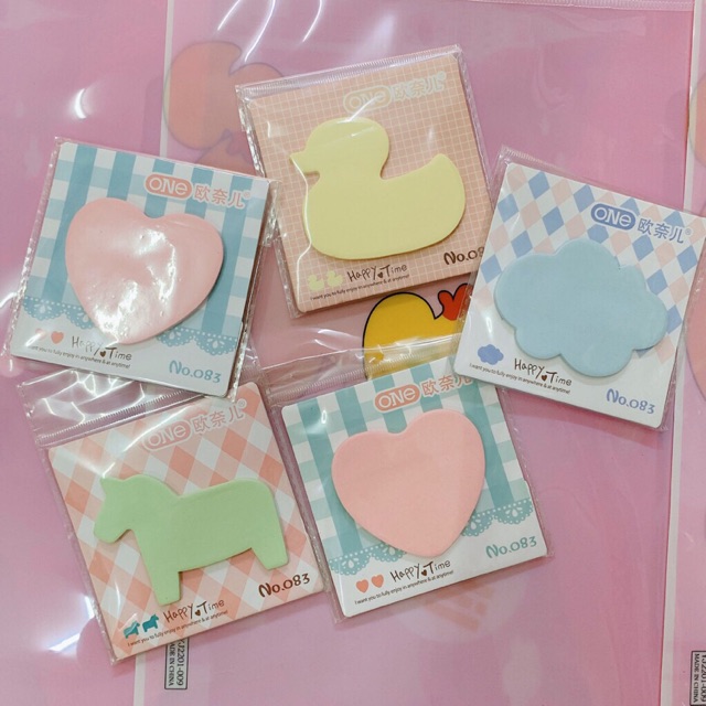 Giấy nhớ Cute bk
