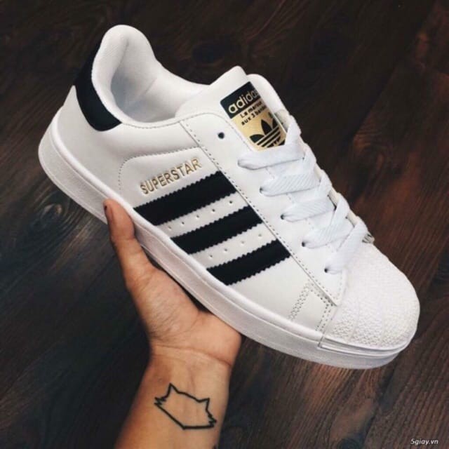 [ Freeship 99k Toàn Quốc ] (FREE SHIP) Adidas Superstar- sò tem vàng