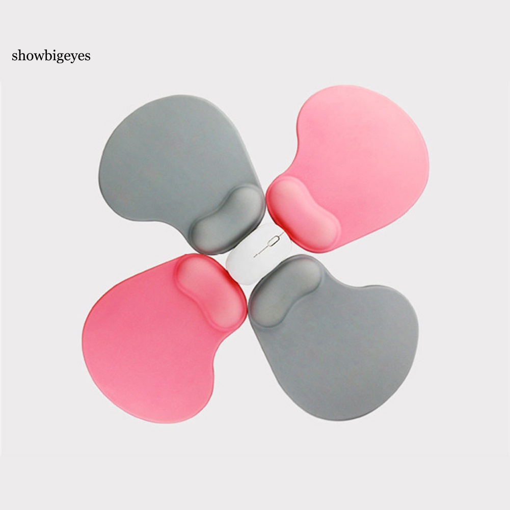 Miếng Lót Chuột Bằng Silicon Mềm Chống Trượt Có Đệm Cổ Tay Cho Pc / Laptop