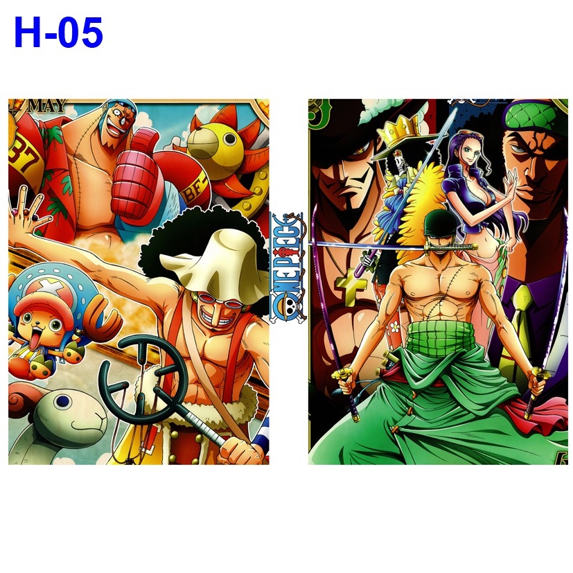 Sổ tay anime One Piece (Tặng kèm cây viết)