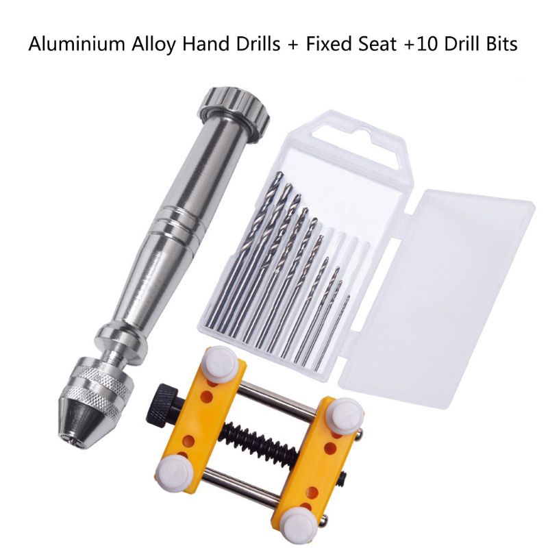 Bộ 12 Dụng Cụ Cố Định Máy Khoan Trang Sức