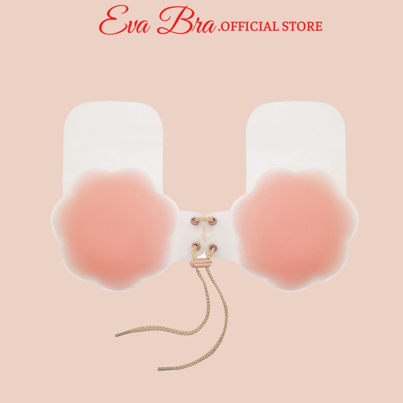 Áo Dán Ngực Eva Bra Rút Dây Tạo Khe Kéo Nâng Ngực Định Hình Vòng 1 GB6789
