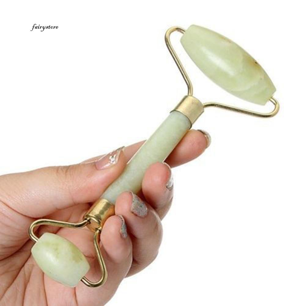 Con lăn mát xa mặt thiết kế 2 đầu từ đá cẩm thạch cao cấp
