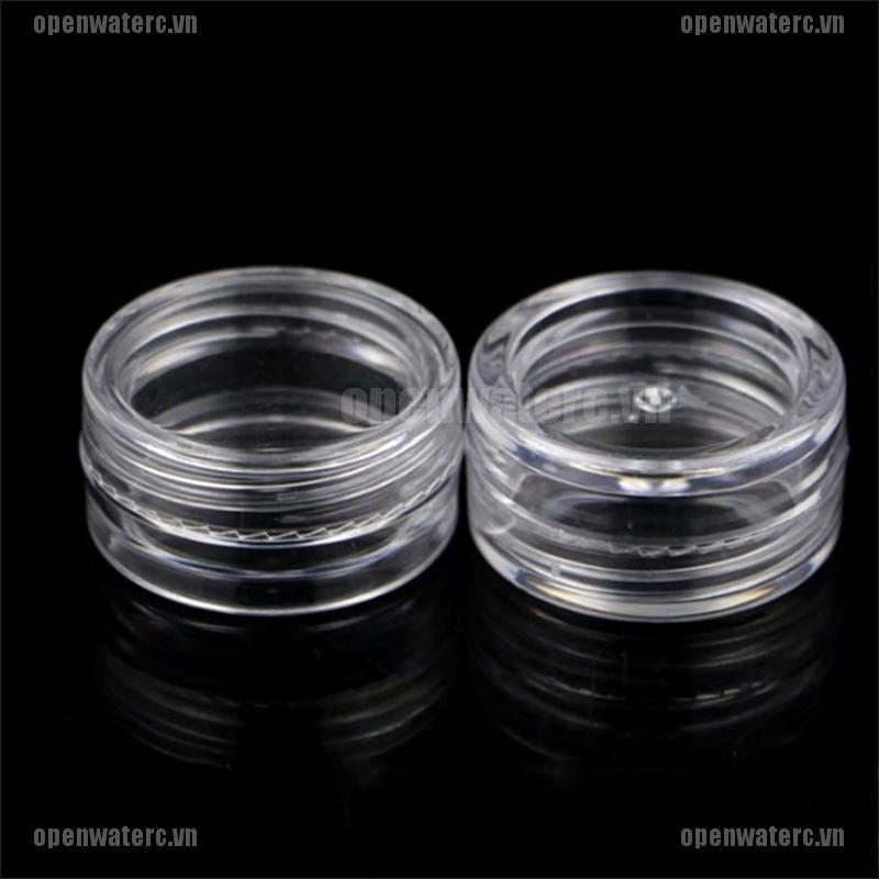 Set 10 Hộp Rỗng Trong Suốt Đựng Mỹ Phẩm Tiện Dụng