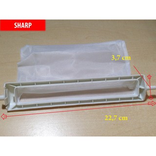 [LƯỚI SIÊU DÀY ] Túi lọc máy giặt SHARP đời cũ, lưới lọc rác thải trong máy Sharp túi dài