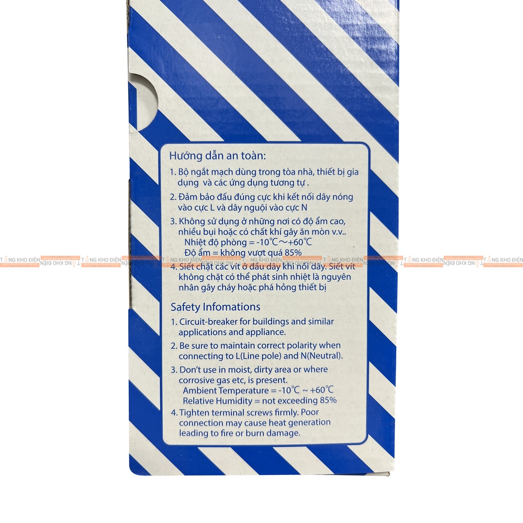 Cầu dao tự động (APTOMAT) 1 cực Panasonic dòng cắt 6kA