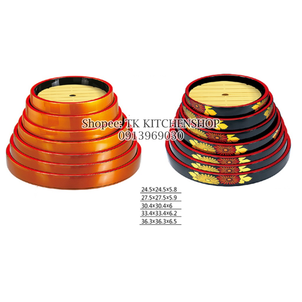 *Hàng cao cấp giá sỉ*   Khay bày sushi sashimi , đồ ăn Nhật Bản (kèm vỉ lót chặn nước)