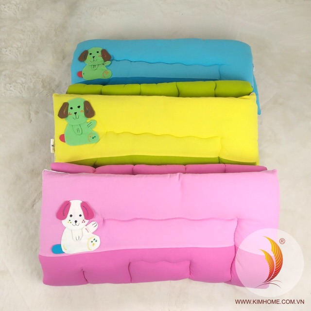 BỘ GỐI NỆM CAO CẤP CHO BÉ KIMHOME THOÁNG MÁT