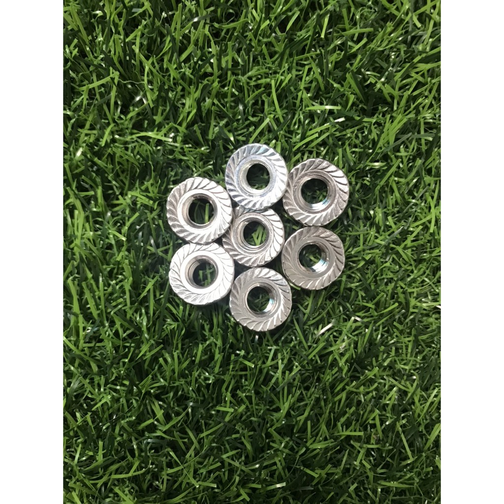đai ốc inox 304 chống tuột m8