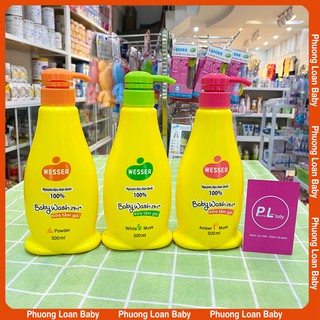 Sữa tắm gội Wesser 500ml