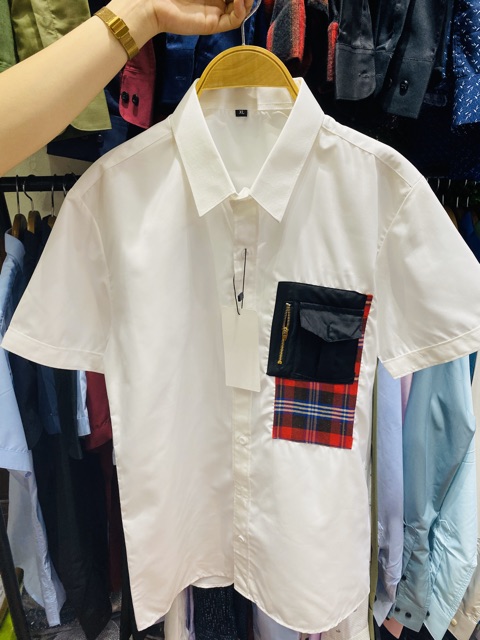 (Chất, đẹp, rẻ) Áo sơ mi nam ngắn tay hàng cao cấp | BigBuy360 - bigbuy360.vn