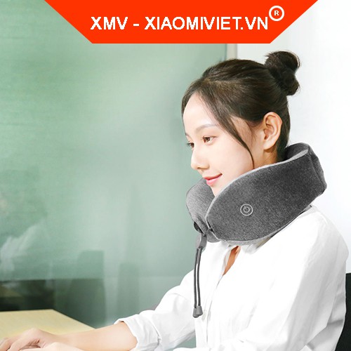 Gối massage cổ Xiaomi LR-S100 / LF-TJ001 - Gối chữ U dùng trong văn phỏng ngủ trưa, giải stress căn thẳng - Chính hãng