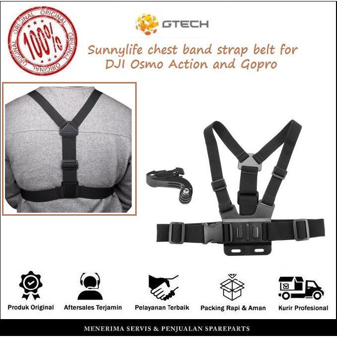 Đầu gắn camera Gopro HERO CHEST BAND cho Dji OSMO | BigBuy360 - bigbuy360.vn