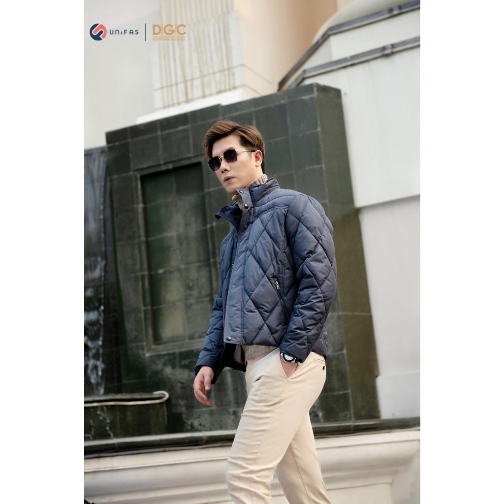 Áo khoác Nam 3 lớp chần chéo DGCs chất liệu vải gió cao cấp chống nước WAJK1834M