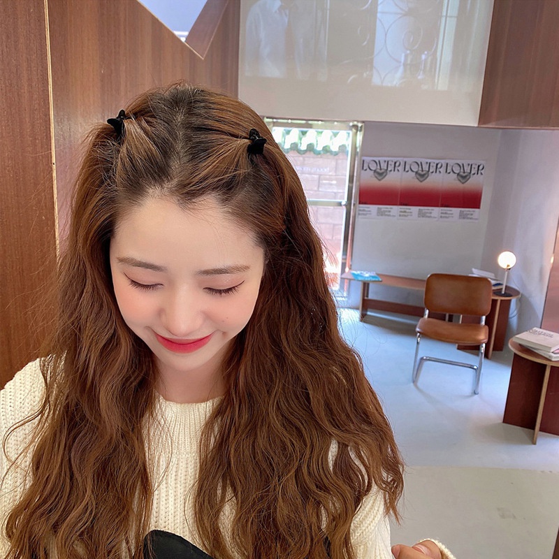 Set 2/6 kẹp tóc mini bằng nhung xinh xắn dành cho nữ