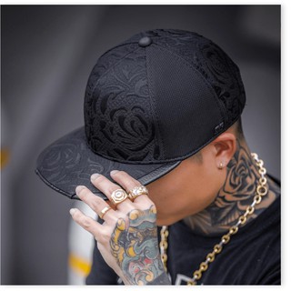 Mũ lưỡi trai snapback, nón kết hoa văn phong cách basic thời trang cực chất