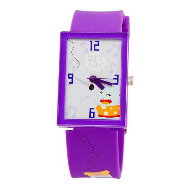 Naughty - Đồng hồ trẻ em / thanh thiếu niên Naughty Pets NNP-75 B - Tím