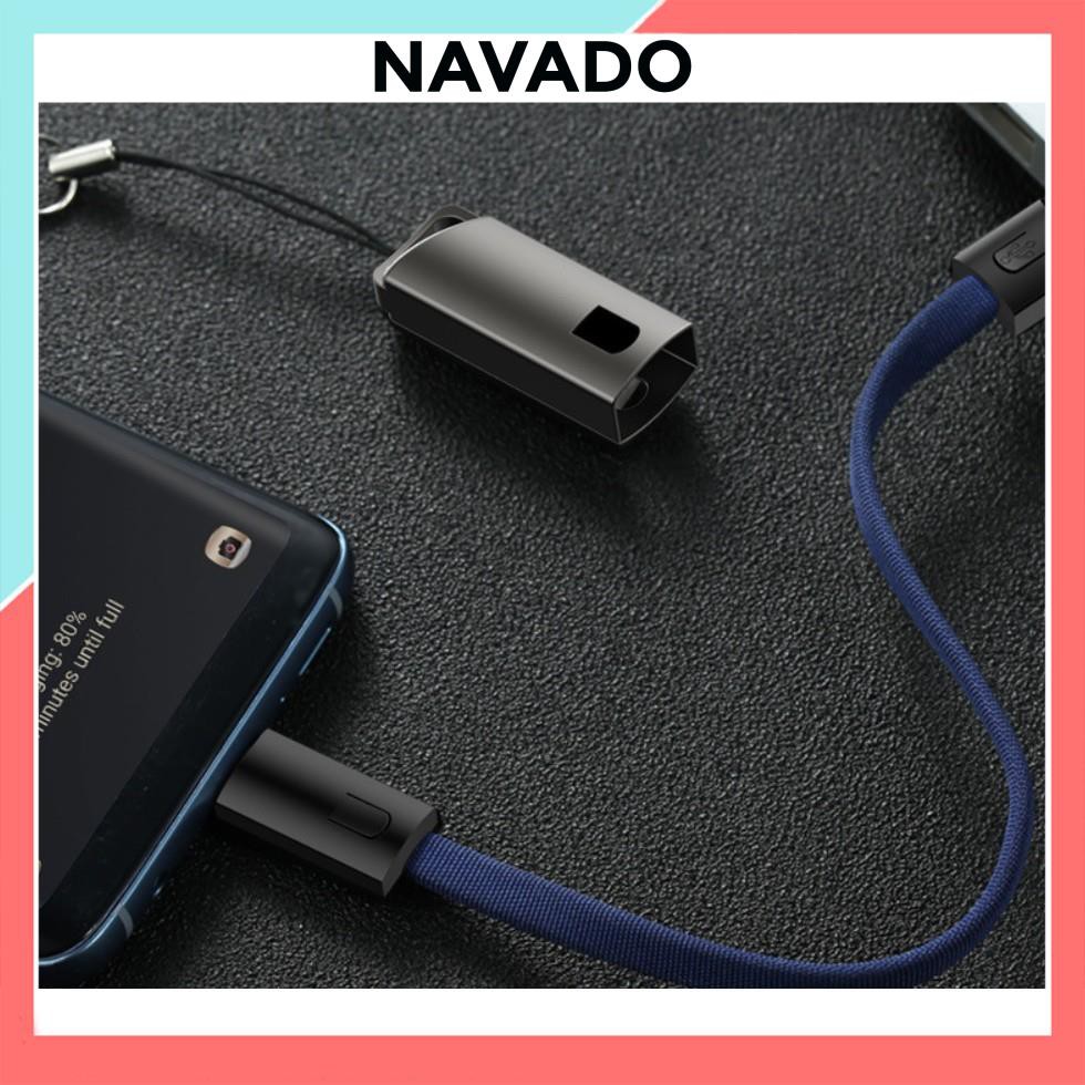 Cáp Sạc Nhanh Iphone Lightning - Type C - Micro Usb Loại Ngắn 20 Cm Mẫu 2