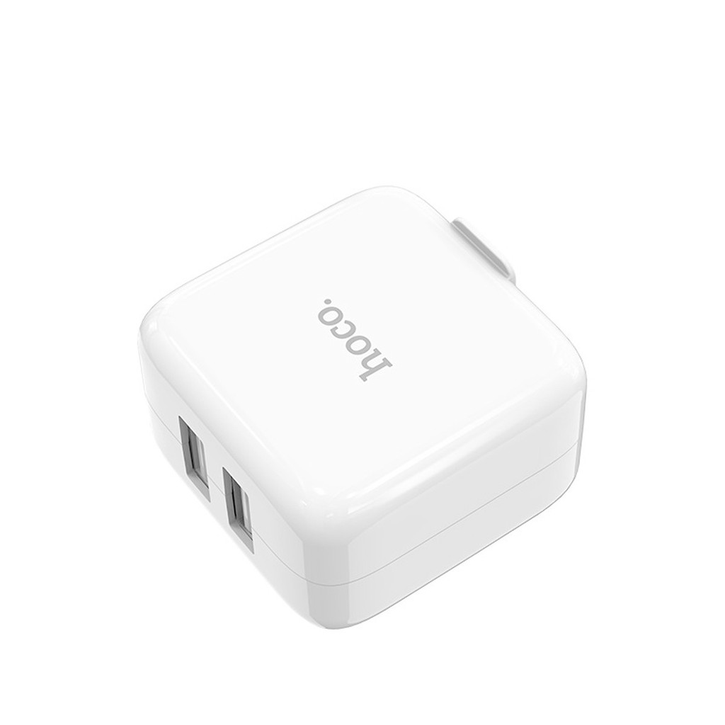 Cục Sạc Nhanh Fast Charging 2 Cổng Usb 2 C54 Hoco Hàng Nhập Khẩu Chính Hãng