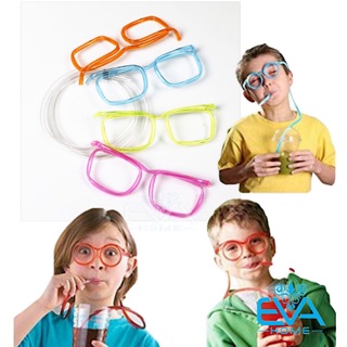 Ống Hút Mắt Kính Gọng Chữ Nhật Cute Vui Nhộn Độc Đáo M2025