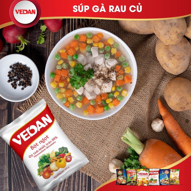 Bột ngọt vedan 1kg - HSD 3 năm | BigBuy360 - bigbuy360.vn