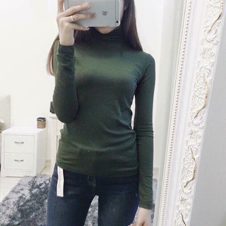 Áo len tăm cao cổ giữ nhiệt