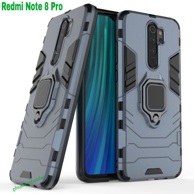 Ốp lưng Redmi Note 9s / Note 8 Pro / Note 8 / Note 10 chống sốc Iron Man Iring cao cấp siêu bền ( chống sốc 2 mét )