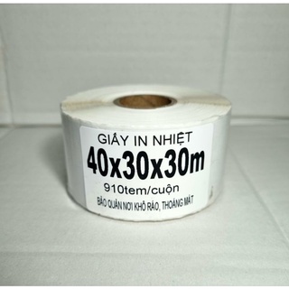 giấy in tem trà sữa .trà chanh 40x30 tem nhiệt