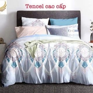 Bộ drap lụa tencel