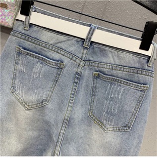 Quần baggy jeans trái tim