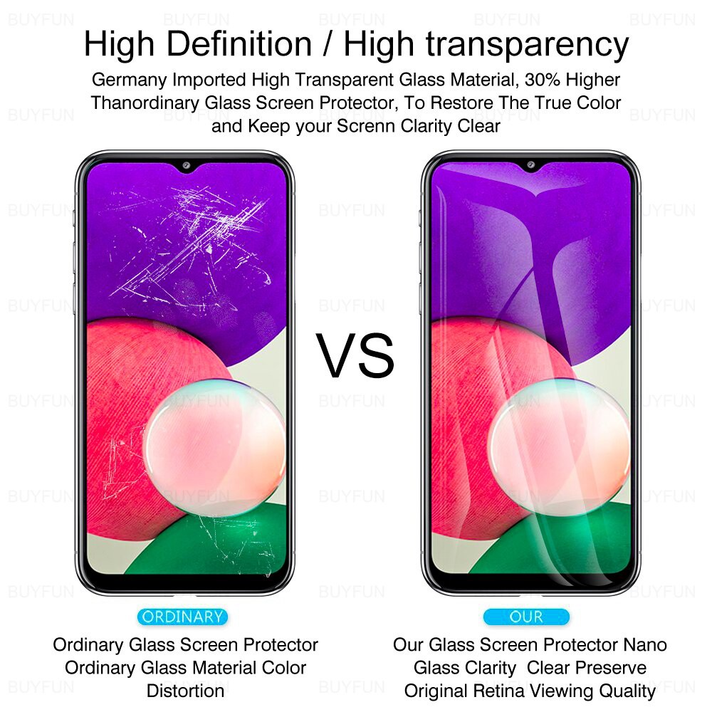 Bảo Vệ Kính Cường Lực Toàn Màn Hình Cho Samsung Galaxy A22 4g 5g A225F A226B Samsunga22 A 22