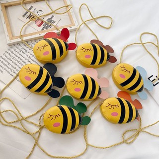 Túi đeo chéo trẻ em Ong Vàng cao cấp đáng yêu xinh xắn phong cách Hàn Quốc - Túi xách mini cho bé Vừng